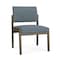 Lesro Lenox Armless Guest Chair, 22.5 in W 24.5 in L 32 in H LS1102 - alternate 1